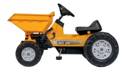 Traktor Mit Kipper Jim Dumper BIG Mit Beweglichen Teilen, Kettenantrieb