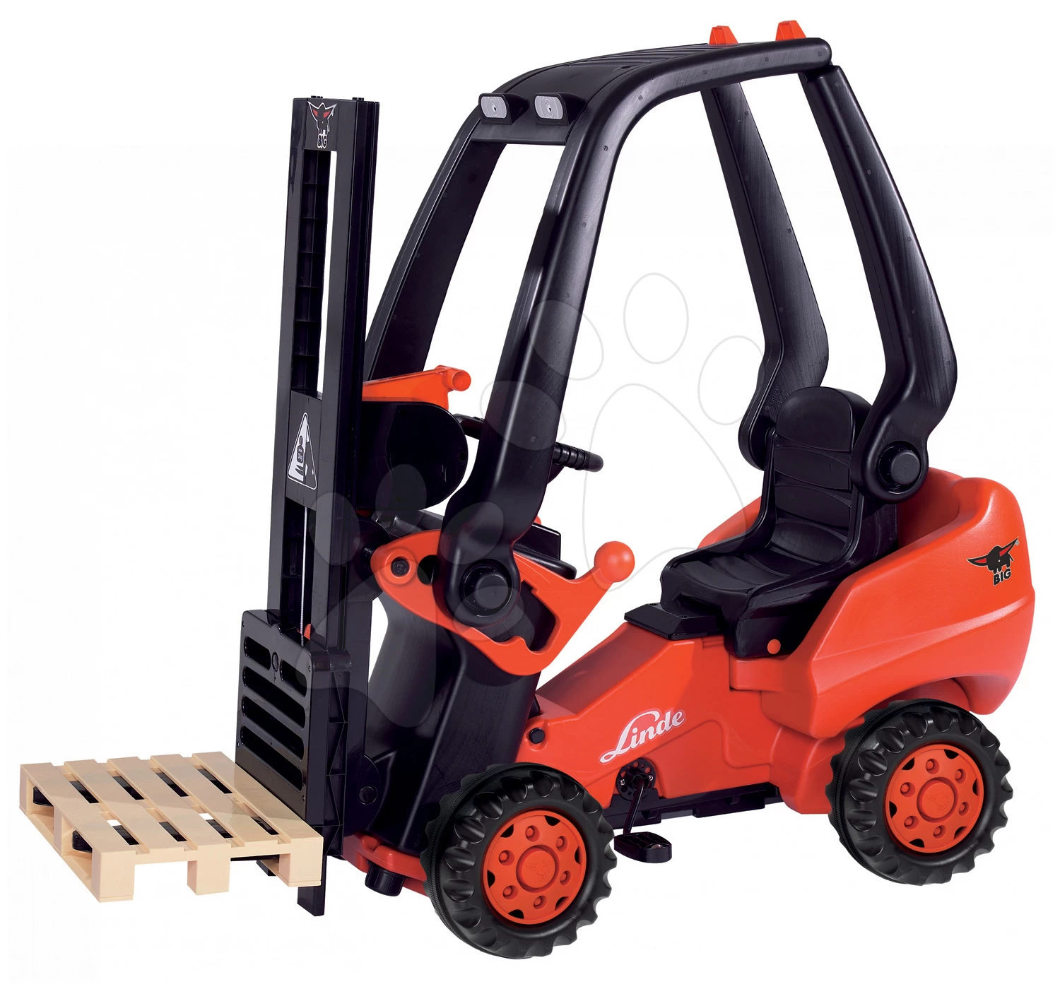 Rutschenset Toboggan Super Megagliss 2in1 Smoby Und Linde Gabelstapler Mit Einer Palette Ab 24 Monaten – Bild 11