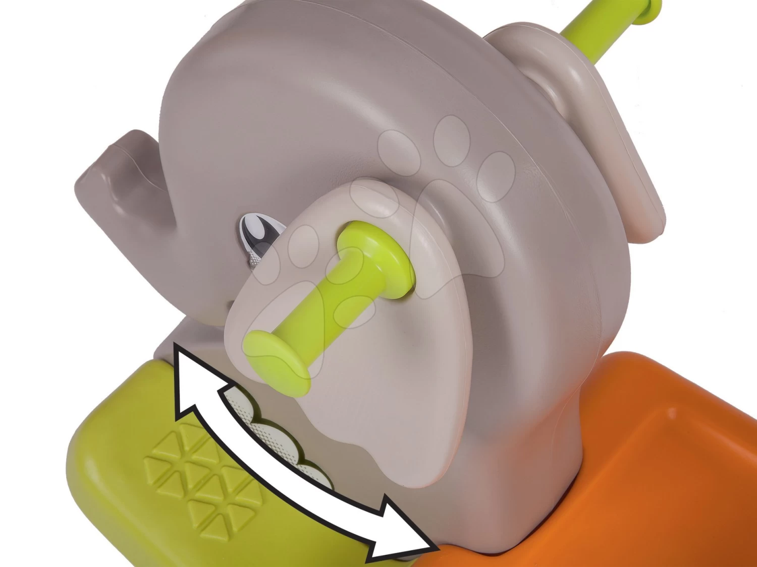 Werkstattset Black+Decker Smoby Mit 79 Zubehörteilen Und Einer Elefantenschaukel Mit Beweglichen Ohren – Bild 14