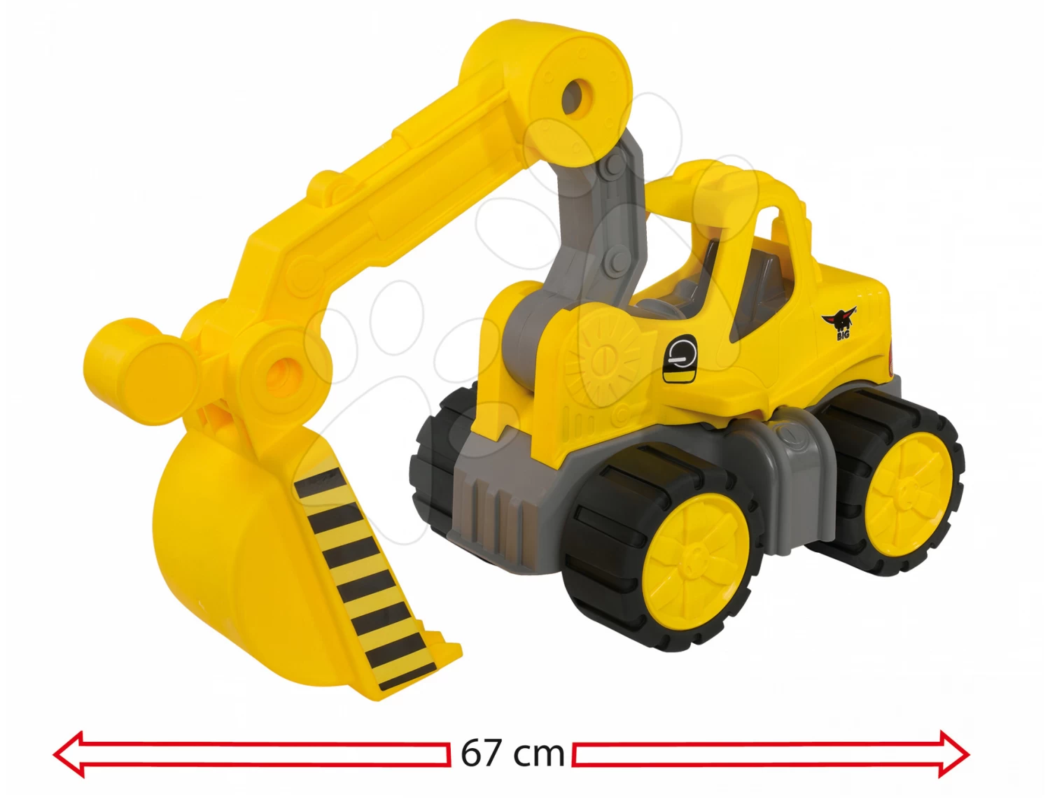 Set LKW Power BIG Und Bagger Power BIG Gelb – Bild 11