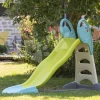 Eine Rutsche Mit Springbrunnen Toboggan XL Slide Green Smoby 230 Cm Gleitfläche Mit UV-Filter Ab 3 Jahren SM820302