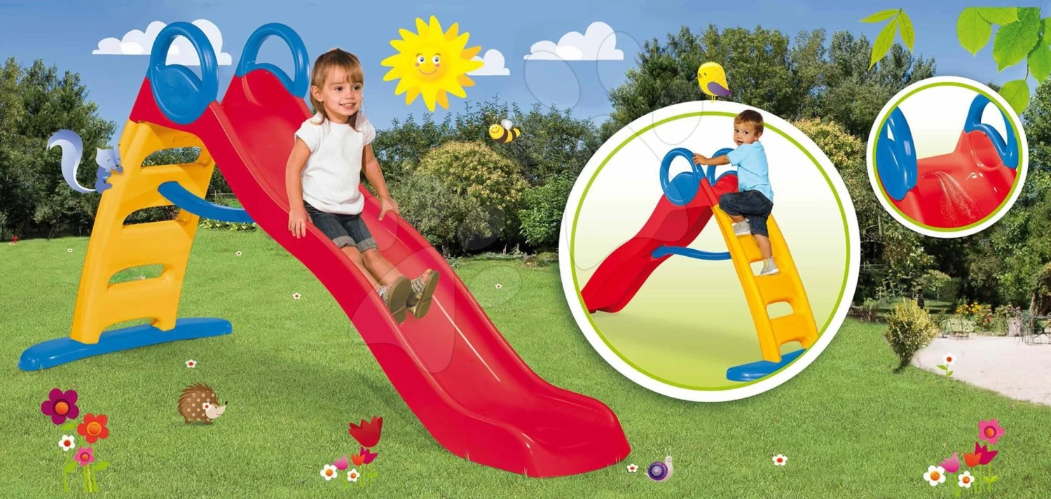 Set Rutsche Funny Toboggan Smoby 200 Cm Und Sportspiel, Pyramide Aus Zinn Mit Golfwagen Ab 24 Monaten â Bild 10