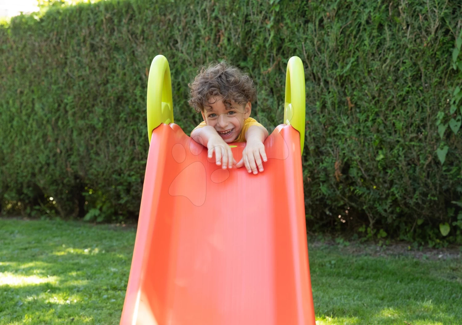 Rutschenset Toboggan Funny Länge 200 Cm Smoby Und Sandkasten Schmetterling Mit Springbrunnen 2*95 Liter – Bild 17