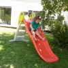 Rutschenset Toboggan Funny Länge 200 Cm Smoby Und Sandkasten Schmetterling Mit Springbrunnen 2*95 Liter