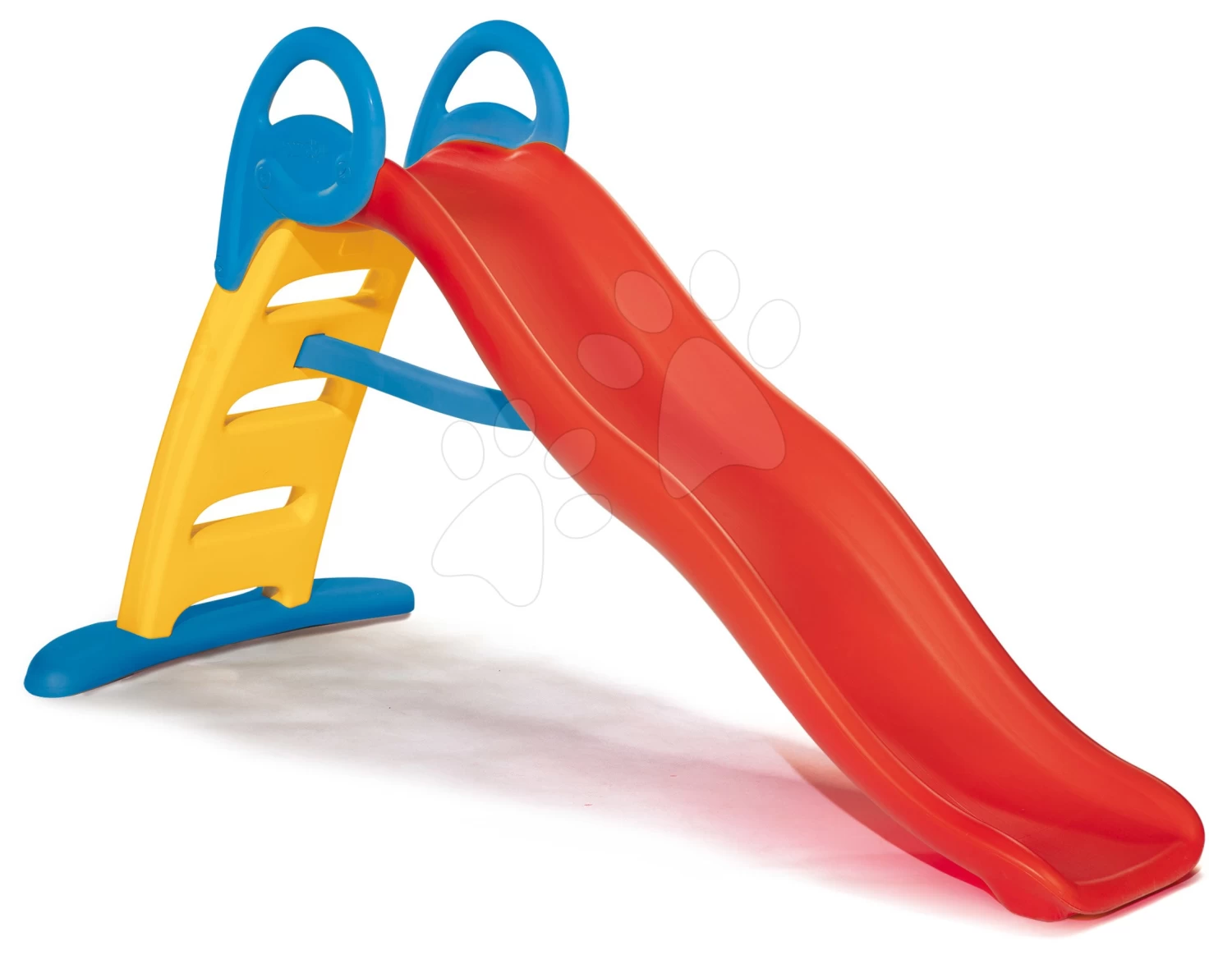 Rutsche Mit Spritzbrunnen Funny Toboggan Double Smoby 2 Meter Doppelwände Mit UV-Filter Ab 2 Jahren – Bild 2