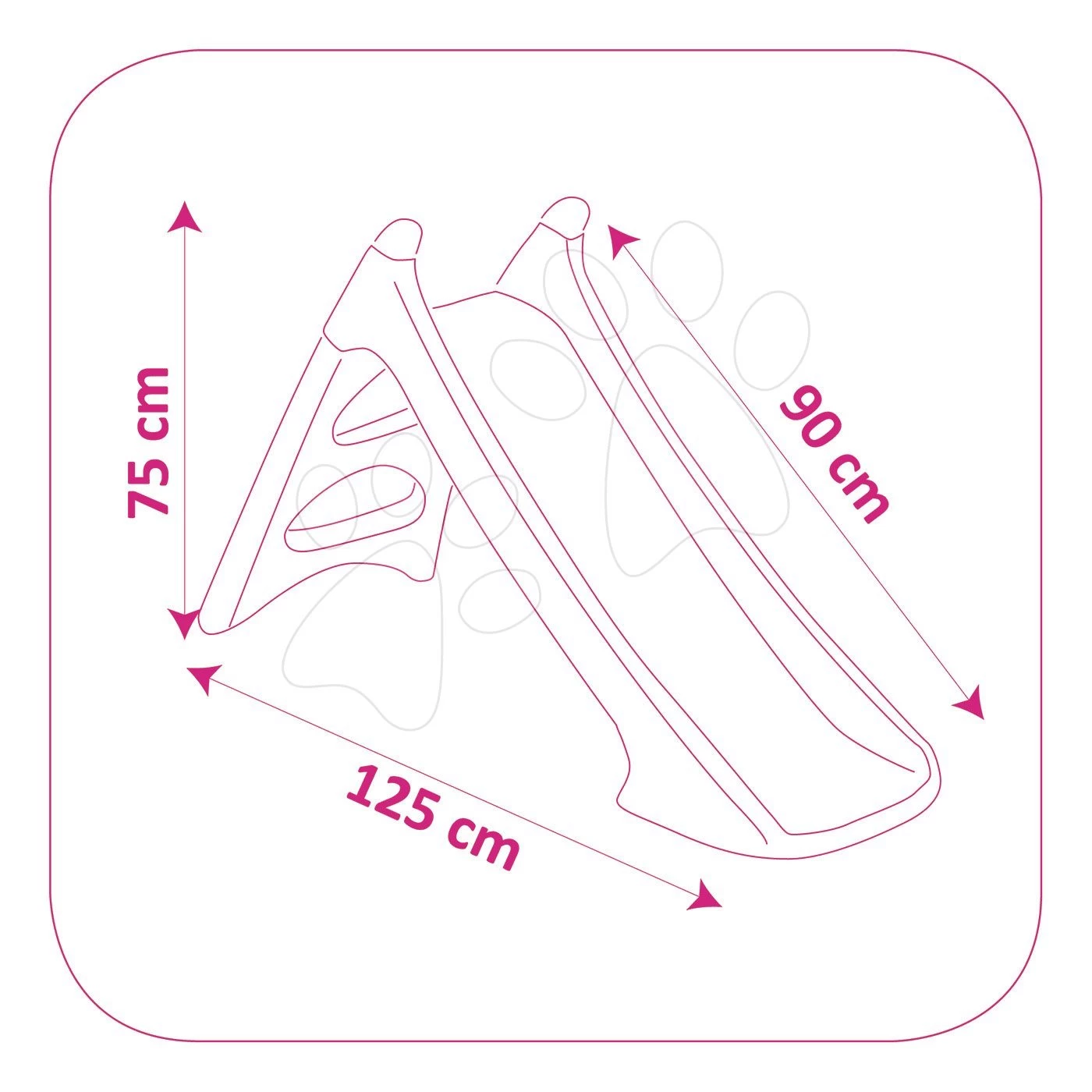 Rutscher-Set Scooter Pink Smoby Mit Gummirädern Und Rutsche Toboggan Mit Wasser- Und Eimerset Ab 18 Monaten – Bild 18