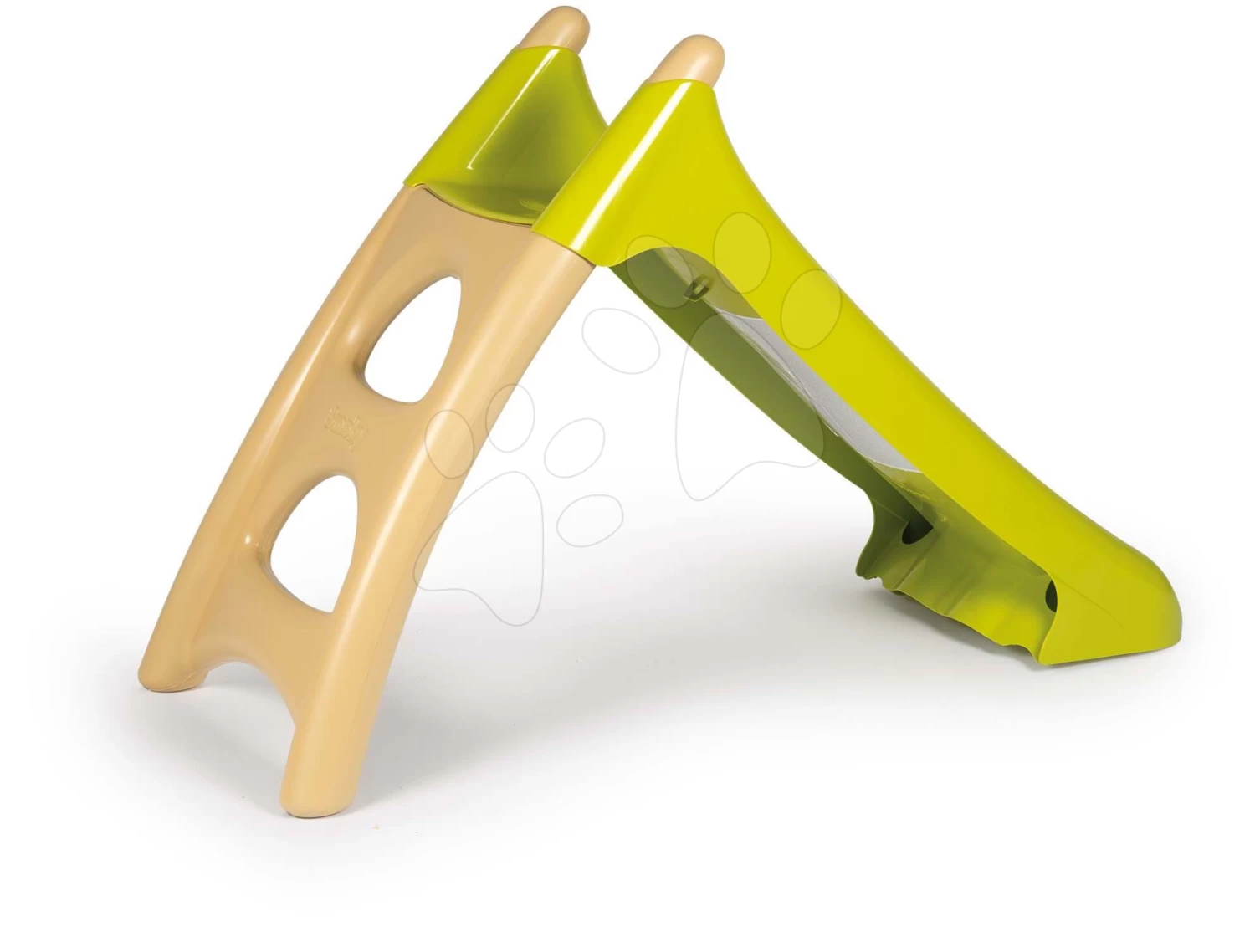 Rutschen Klein XS Slide Beige-Green Smoby Rutschfläche 90 Cm Mit Wasserspiel Und UV Filter Ab 24 Monaten SM820624