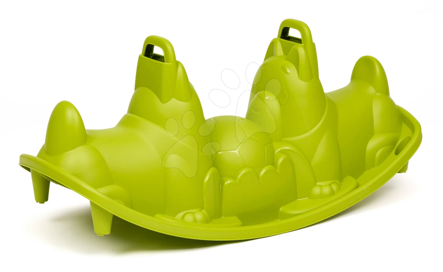 Rutscher-Set Scooter Pink Smoby Mit Gummirädern Und Schaukel Beiderseitig Hund Ab 18 Monaten – Bild 4