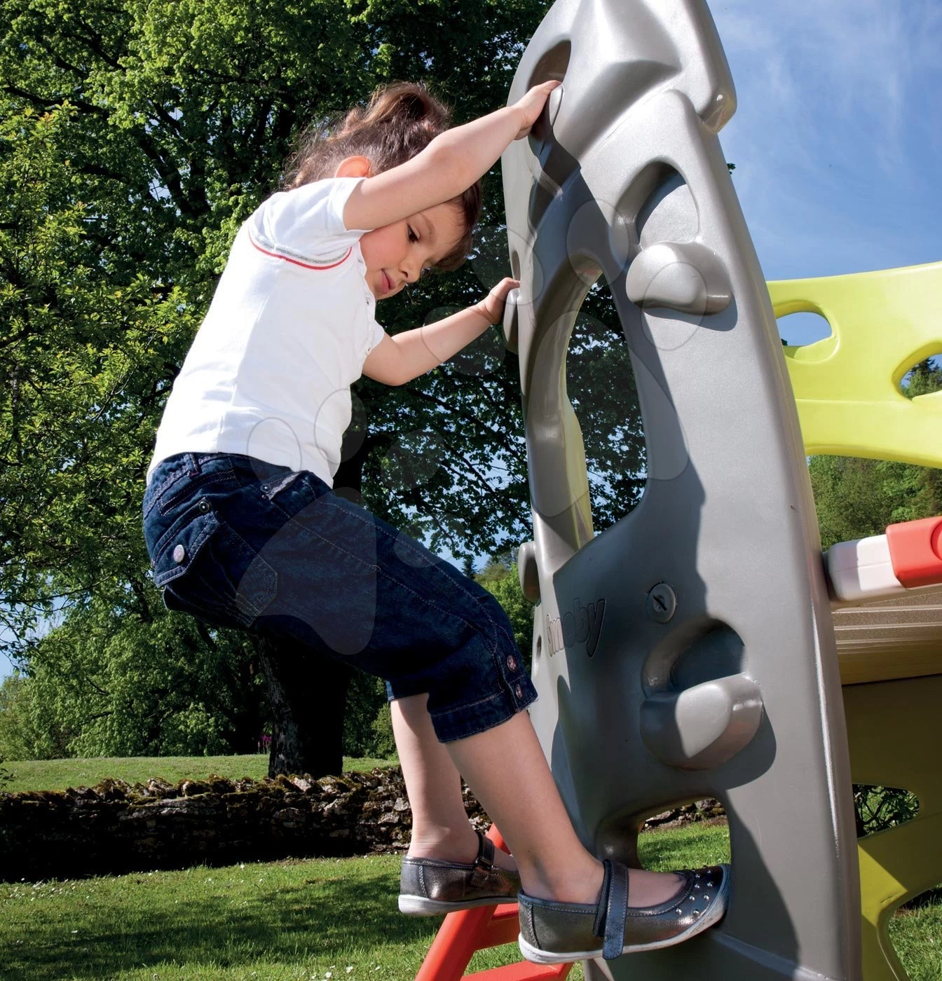 Set Rutsche Toboggan Super Megagliss 2v1 Smoby A Klettergerüst Multiactivity Climbing Tower Mit Kletterwänden Ab 24 Monaten – Bild 15