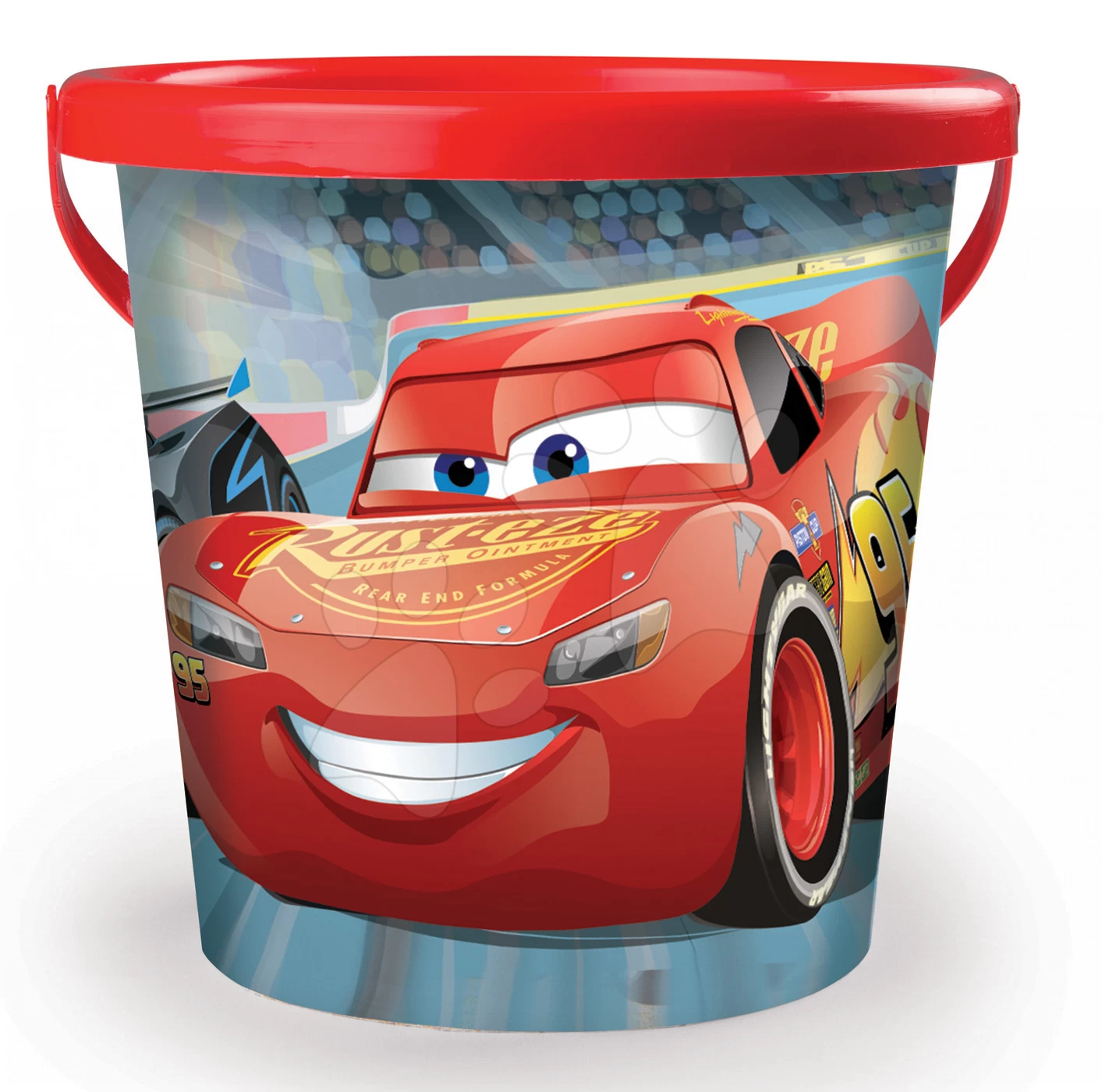 Set Rutsche Cars Toboggan XS Smoby Länge 90 Cm Und Wagenmit Eimer-Set Cars – Bild 6