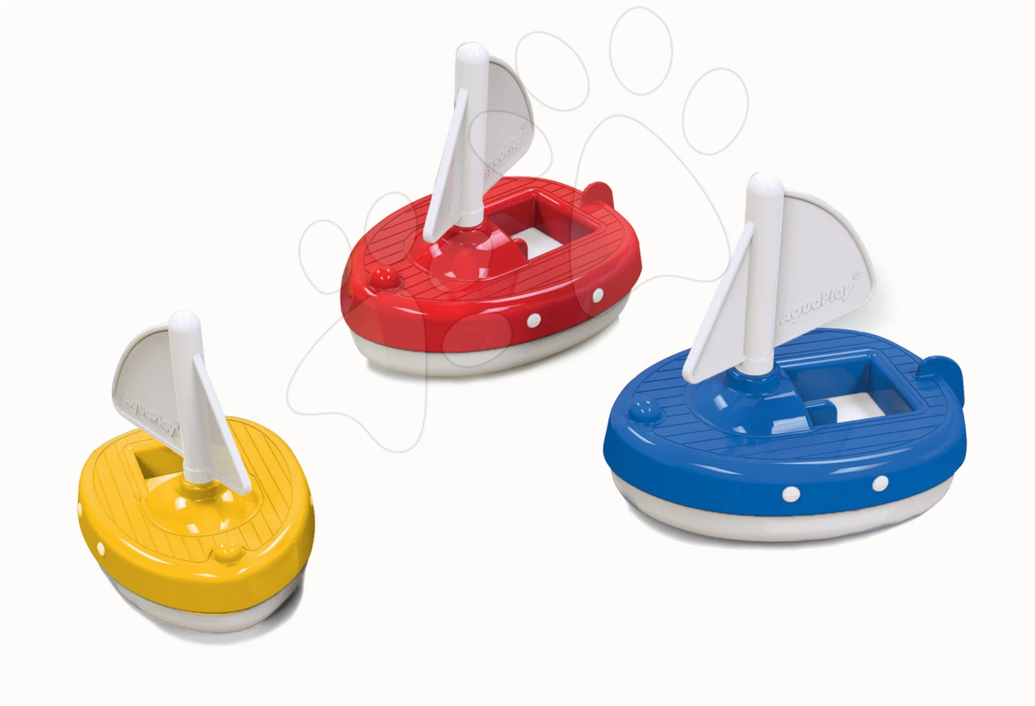 Set Rutsche Funny Toboggan Smoby 200 Cm Und Eine Wasserstraße Im Koffer Mit Damm, Pumpe Und 4 Segelbooten 4 Figuren Ab 24 Monaten – Bild 8