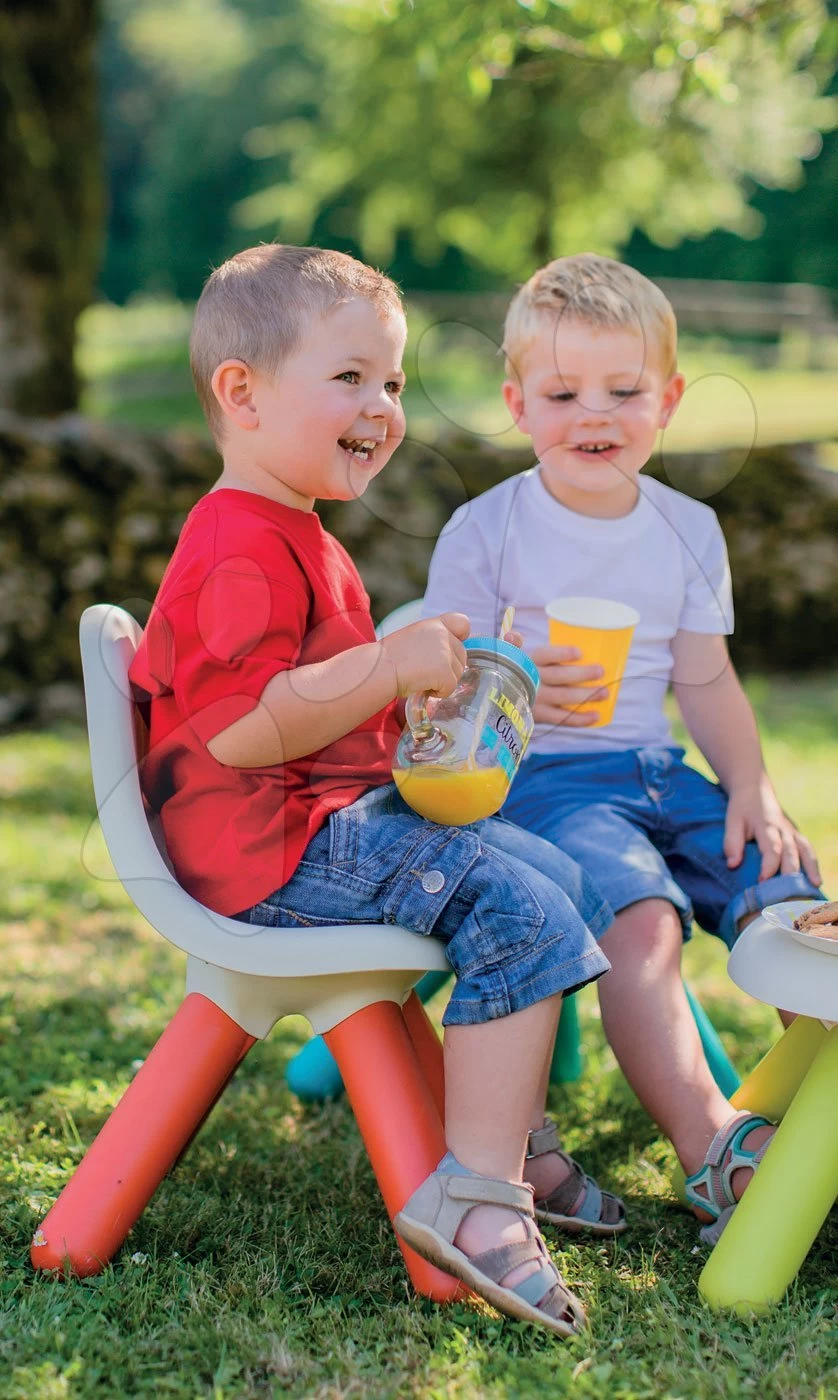 Set Rutsche Funny Toboggan Smoby 2 Meter Und Kid Chairdrei Stühle Ab 24 Monaten – Bild 15