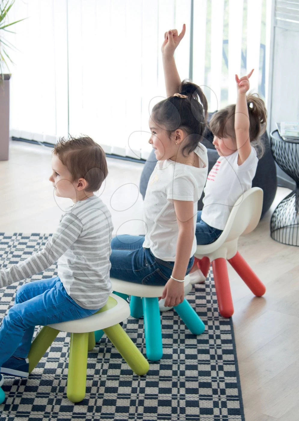 Set Rutsche Funny Toboggan Smoby 2 Meter Und Kid Chairdrei Stühle Ab 24 Monaten – Bild 20