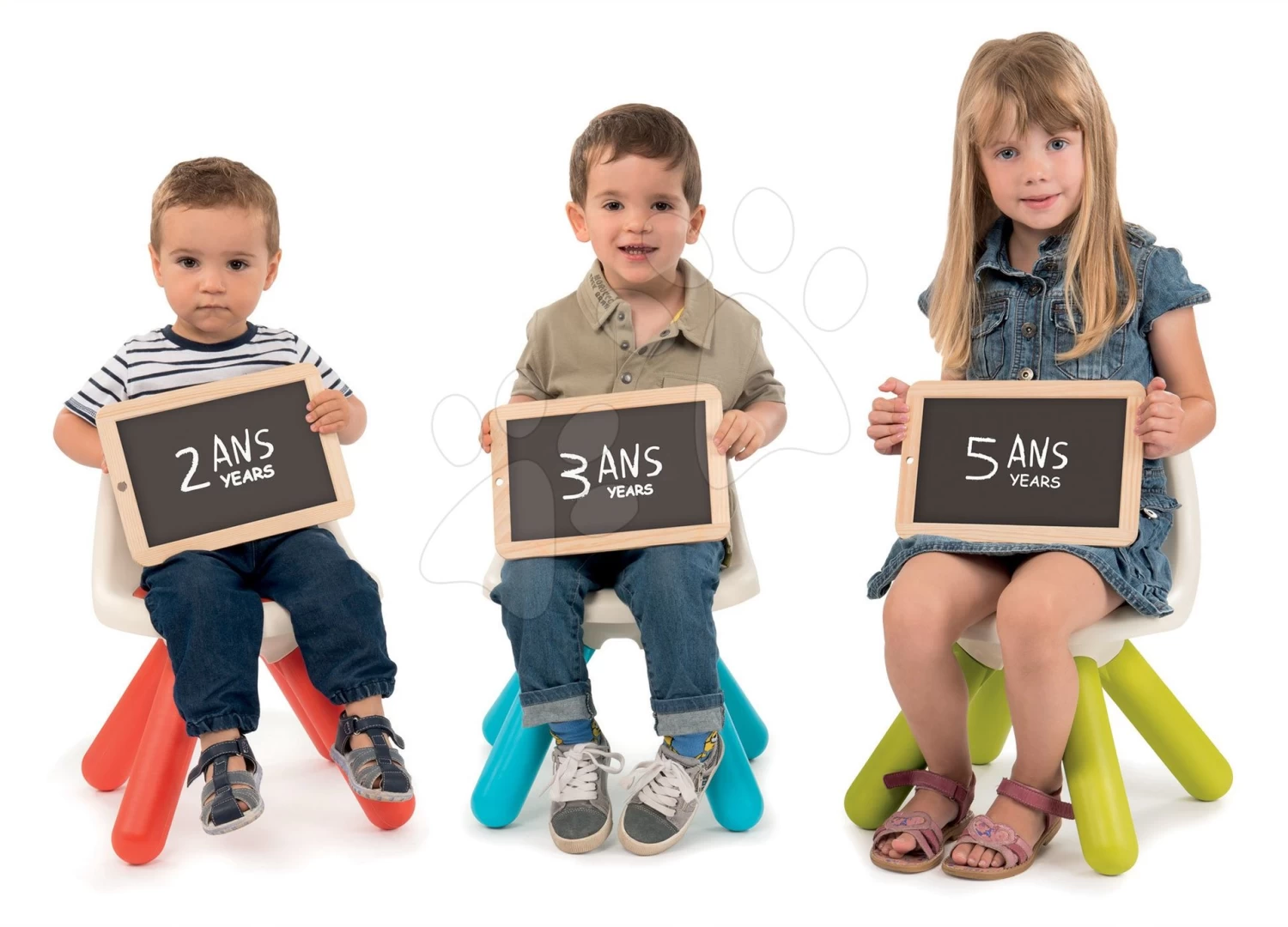 Set Lebensmittelgeschäft Maximarket Smoby Und KidChair Stühle Rot, Grün Und Blau – Bild 19