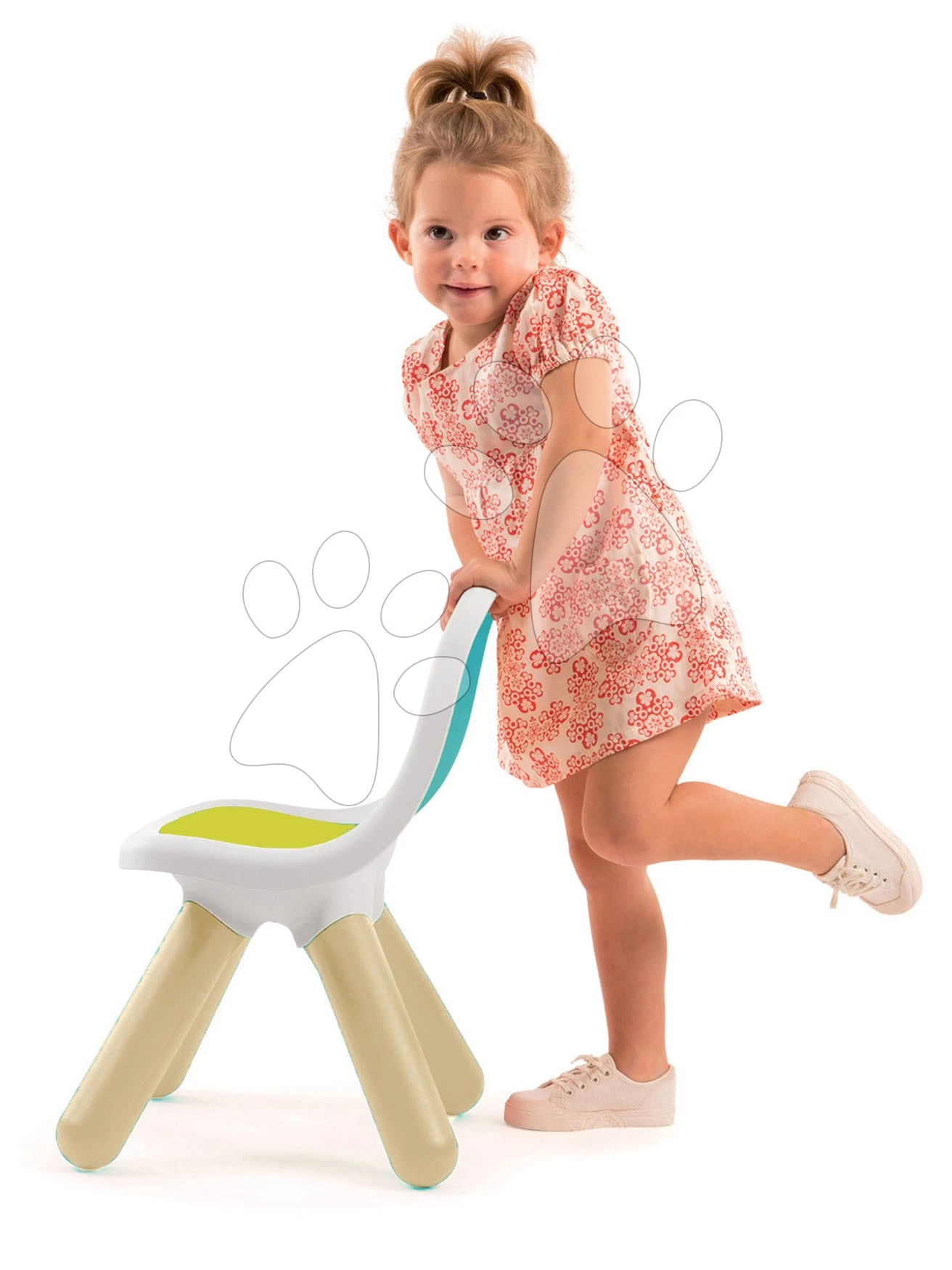 Rutschenset Toboggan XL Smoby Länge 230 Cm Und Picknicktisch Mit Zwei KidChair-Stühlen – Bild 8