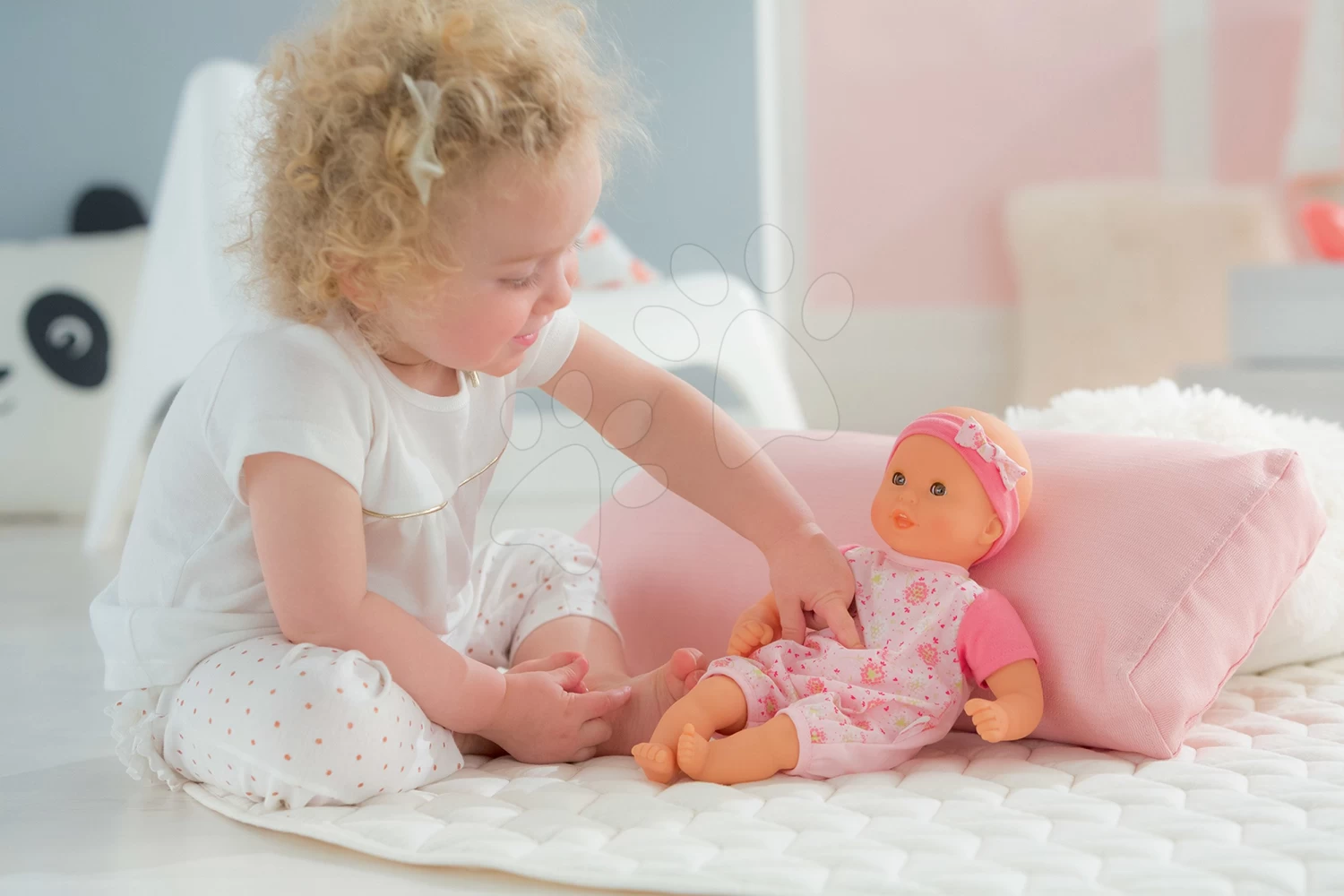 Balance-Rutscherset Mit Korb Corolle Comfort Smoby Und Puppe Luise Mit 4 Sounds Und 3 Melodien â Bild 15