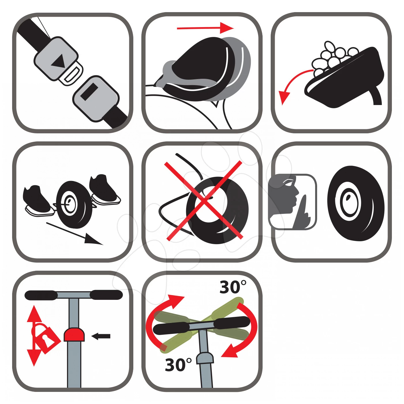 Dreirad Und Kinderwagen In Einem Mit Der Hohen Rücklehne Baby Balade Plus Tricycle Blue Smoby Mit Bremse Und EVA-Rädern Blau Ab 10 Monaten – Bild 14