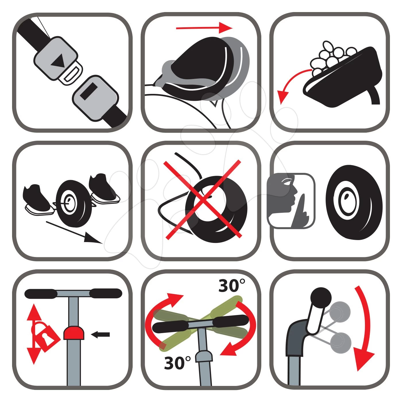 Dreirad Und Kinderwagen In Einem Mit Bremse Baby Driver Plus Blue Smoby Mit EVA-Rädern Und Intuitiver Steuerung Blau Ab 10 Monaten – Bild 14