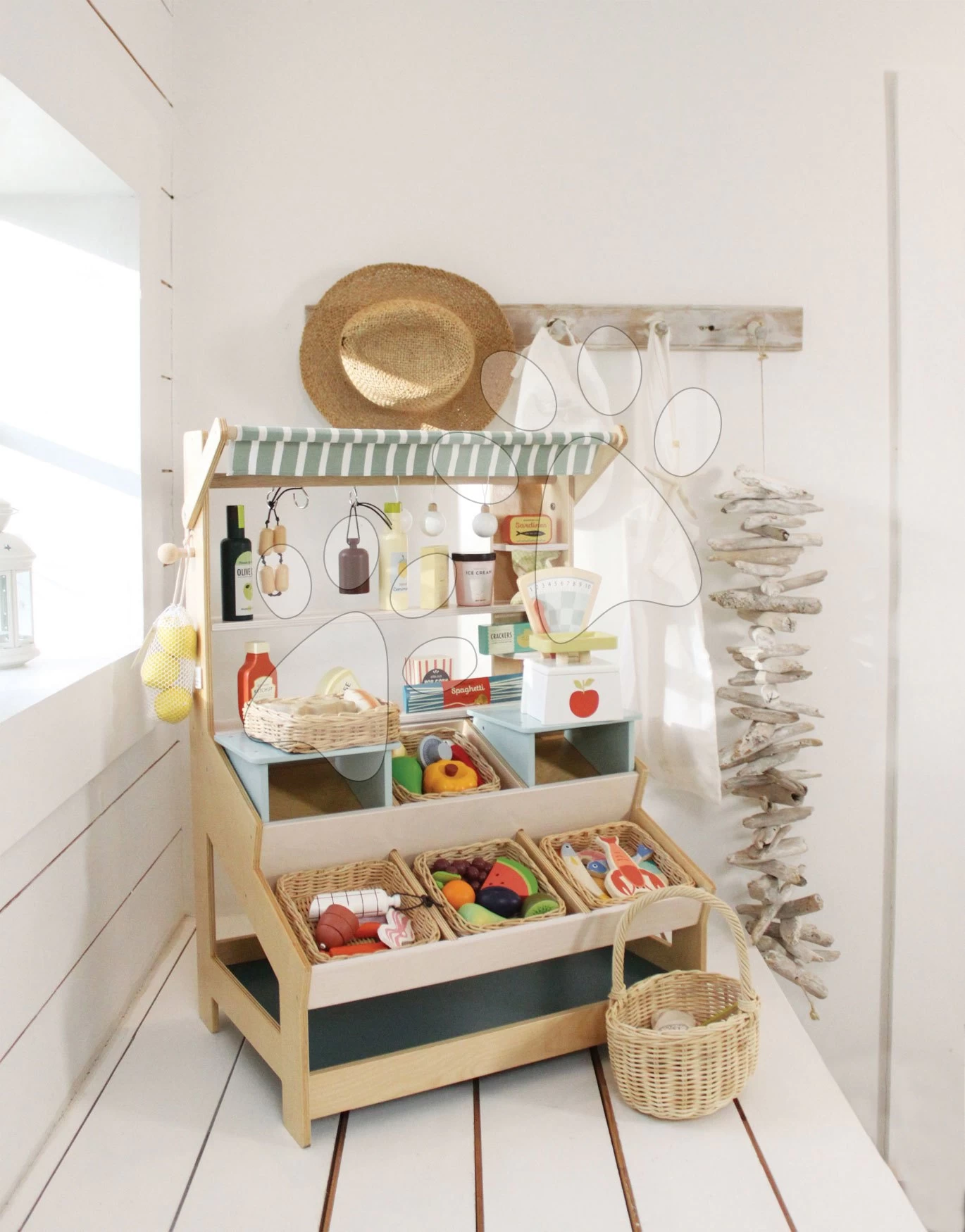 Holzladen Mit Den Lampen General Stores Tender Leaf Toys Mit Tasche Und Regalen – Bild 2