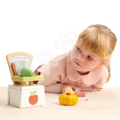 Holzwaage Market Scales Tender Leaf Toys Zum Wiegen Von Lebensmitteln
