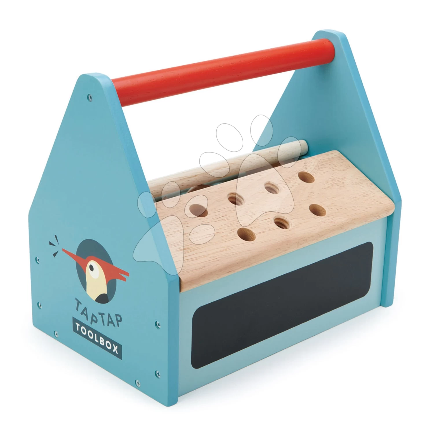 Holz Köfferchen Tap Tap Tool Box Tender Leaf Toys Mit Werkzeug Und Hammer – Bild 6